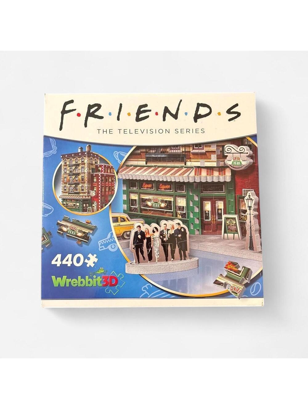 Wrebbit 3D Puzzle Friends Central Perk 440 Pieces New With Tags